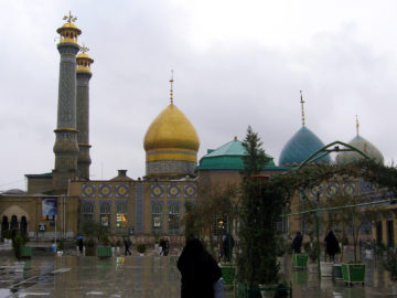 The holy Shrine of Shah Abdol Azim